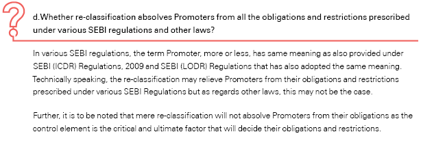 conclusion of sebi